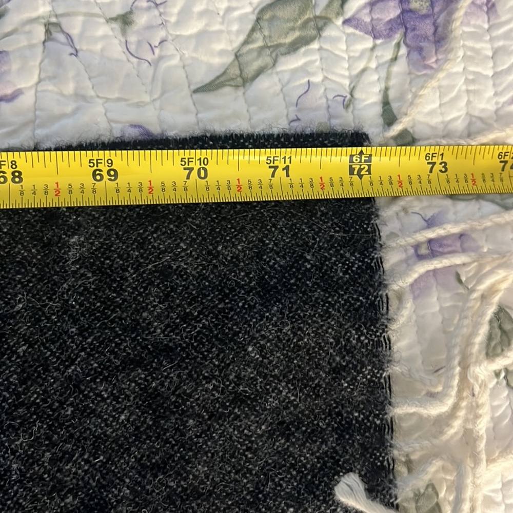 NWT Rag & Bone gray Allen scarf. - Picture 6 of 6